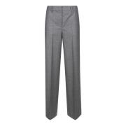 Broek met taps toelopende silhouet voor ideale pasvorm Incotex , Gray ...