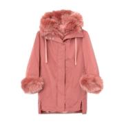 Klassieke Trenchcoat Ermanno Scervino , Pink , Dames