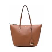 Tote Bags Ralph Lauren , Brown , Dames