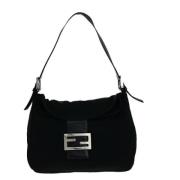 Pre-owned Canvas fendi-bags Fendi Vintage , Black , Dames