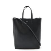 Pre-owned Leather celine-bags Celine Vintage , Black , Dames