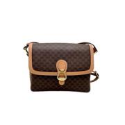 Pre-owned Leather celine-bags Celine Vintage , Brown , Dames