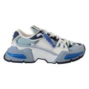 Blauw Witte Space Sport Sneakers Dolce & Gabbana , Blue , Heren