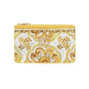 Keramische tegelprint kaarthouder Dolce & Gabbana , Yellow , Dames