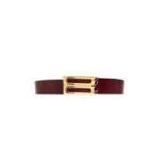 Leren riem Victoria Beckham , Red , Dames