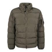 Khaki Gewatteerd Lichtgewicht Jack Aw24 C.p. Company , Green , Heren