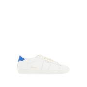 Minimalistische leren sneakers met perforaties Golden Goose , White , ...