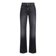 Stijlvolle Jeans voor Vrouwen Elisabetta Franchi , Black , Dames