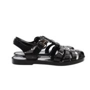 Pre-owned Rubber sandals Gucci Vintage , Black , Dames