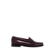 Leren Weejuns Loafers G.h. Bass & Co. , Red , Dames