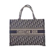 Pre-owned Canvas dior-bags Dior Vintage , Blue , Dames