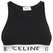 Pre-owned Knit tops Celine Vintage , Black , Dames