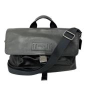 Pre-owned Leather shoulder-bags Coach Pre-owned , Black , Heren