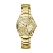 Multifunctionele armbandhorloge Ritzy Guess , Yellow , Dames