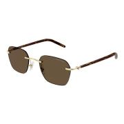 Sunglasses Montblanc , Brown , Heren