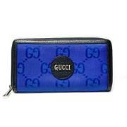 Pre-owned Leather wallets Gucci Vintage , Blue , Unisex