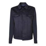 Blauw Shirt Mannen Stijl Costumein , Blue , Heren