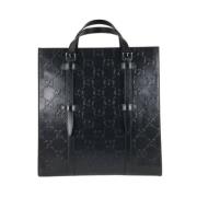 Pre-owned Leather gucci-bags Gucci Vintage , Black , Dames