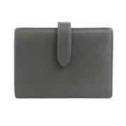 Pre-owned Leather wallets Celine Vintage , Gray , Dames