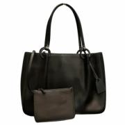 Pre-owned Leather gucci-bags Gucci Vintage , Black , Dames