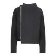 Zwarte Trui voor Vrouwen Aw24 Sacai , Black , Dames