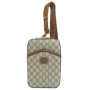 Pre-owned Plastic gucci-bags Gucci Vintage , Brown , Dames