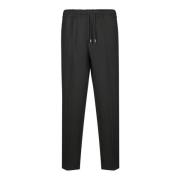 Slim-Fit Zwarte Broek Aw24 Costumein , Black , Heren