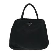 Pre-owned Fabric prada-bags Prada Vintage , Black , Dames