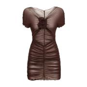 Multicolor Jurk voor Vrouwen Philosophy di Lorenzo Serafini , Brown , ...