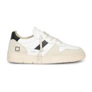 Witte Sneakers voor Mannen Stijlvol D.a.t.e. , Multicolor , Heren