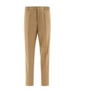 Multicolor Broek Ss24 Tagliatore , Brown , Heren