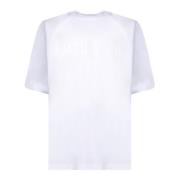 Wit T-shirt Herenstijl Jacquemus , White , Heren