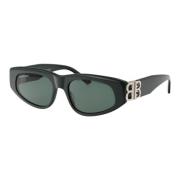 Stijlvolle zonnebril met model Bb0095S Balenciaga , Green , Dames