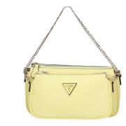 Doppia Tracolla Handbag Guess , Yellow , Dames