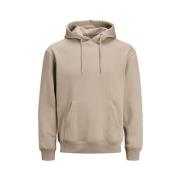 Jjesoft zweetkap Jack & Jones , Beige , Heren