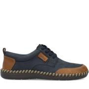 Blauwe Sneakers Rieker , Blue , Heren