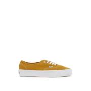 Canvas Sneaker met Zijlogo Label Vans , Yellow , Dames