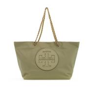 Ella Kettinghandvat Winkelmand Tory Burch , Green , Dames