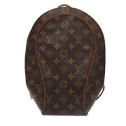 Pre-owned Canvas backpacks Louis Vuitton Vintage , Brown , Dames