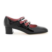 Lakleren Mary Jane Schoenen Carel , Black , Dames