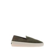 Suede Slip-On Moccasin Stijl Schoen Fear Of God , Gray , Heren