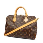 Pre-owned Fabric louis-vuitton-bags Louis Vuitton Vintage , Brown , Da...