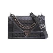 Pre-owned Leather dior-bags Dior Vintage , Black , Dames