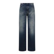 Wide Leg Jeans Haikure , Blue , Dames