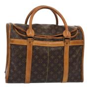 Pre-owned Canvas travel-bags Louis Vuitton Vintage , Brown , Dames