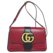 Pre-owned Leather gucci-bags Gucci Vintage , Red , Dames