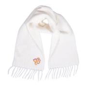 Witte Sjaal met Franjes en Bloemdetail PS By Paul Smith , White , Dame...