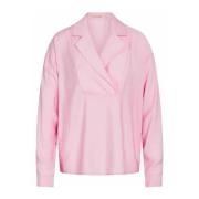 Elegante Wrap Blouse in Rosewater RUE de Femme , Pink , Dames