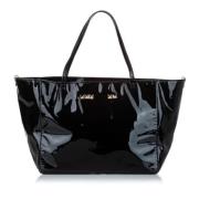 Pre-owned Leather shoulder-bags Valentino Vintage , Black , Dames