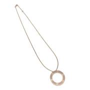 Pre-owned Rose Gold necklaces Cartier Vintage , Yellow , Dames